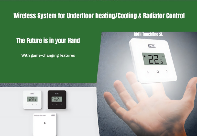 Total NRG controls for underfloor heating/cooling and radiators