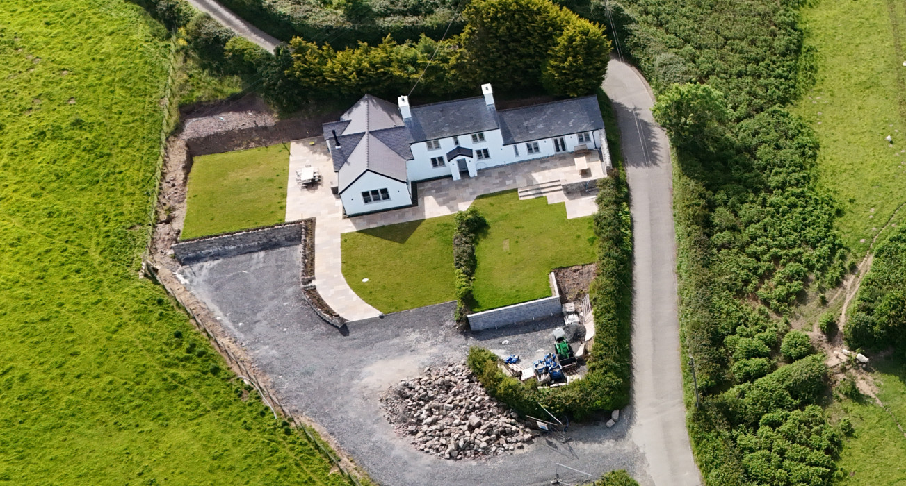 Total NRG Drone view in Dulas