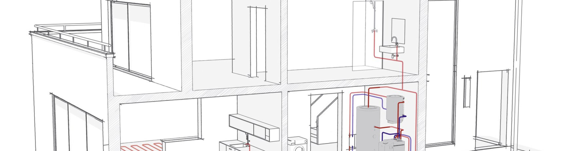 Total NRG 3D House with UFH & ASHP